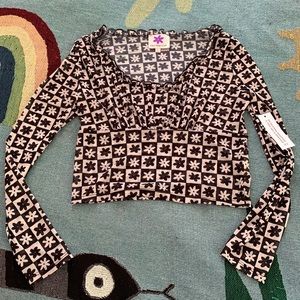 Lisa Says Gah Lana Top NWT